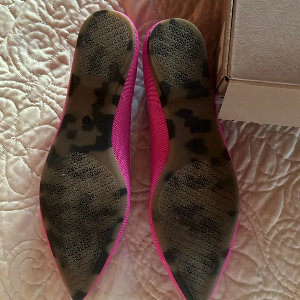 Stylish Pink Women's Flats - Picture 5 of 9